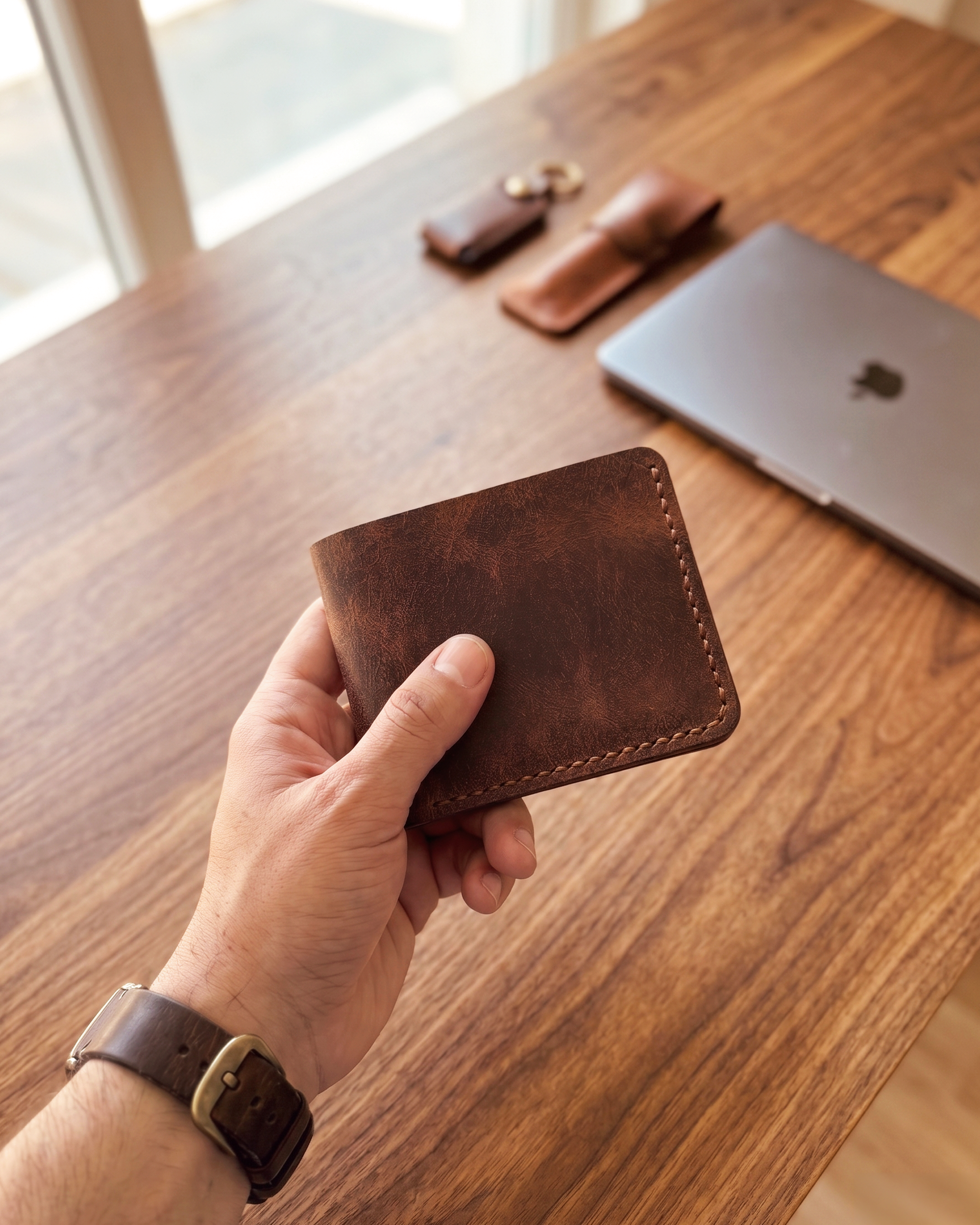 Heritage - Bifold Klasik Cüzdan | Hakiki Deri & İsme Özel
