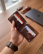 Heritage - Bifold Klasik Cüzdan | Hakiki Deri & İsme Özel