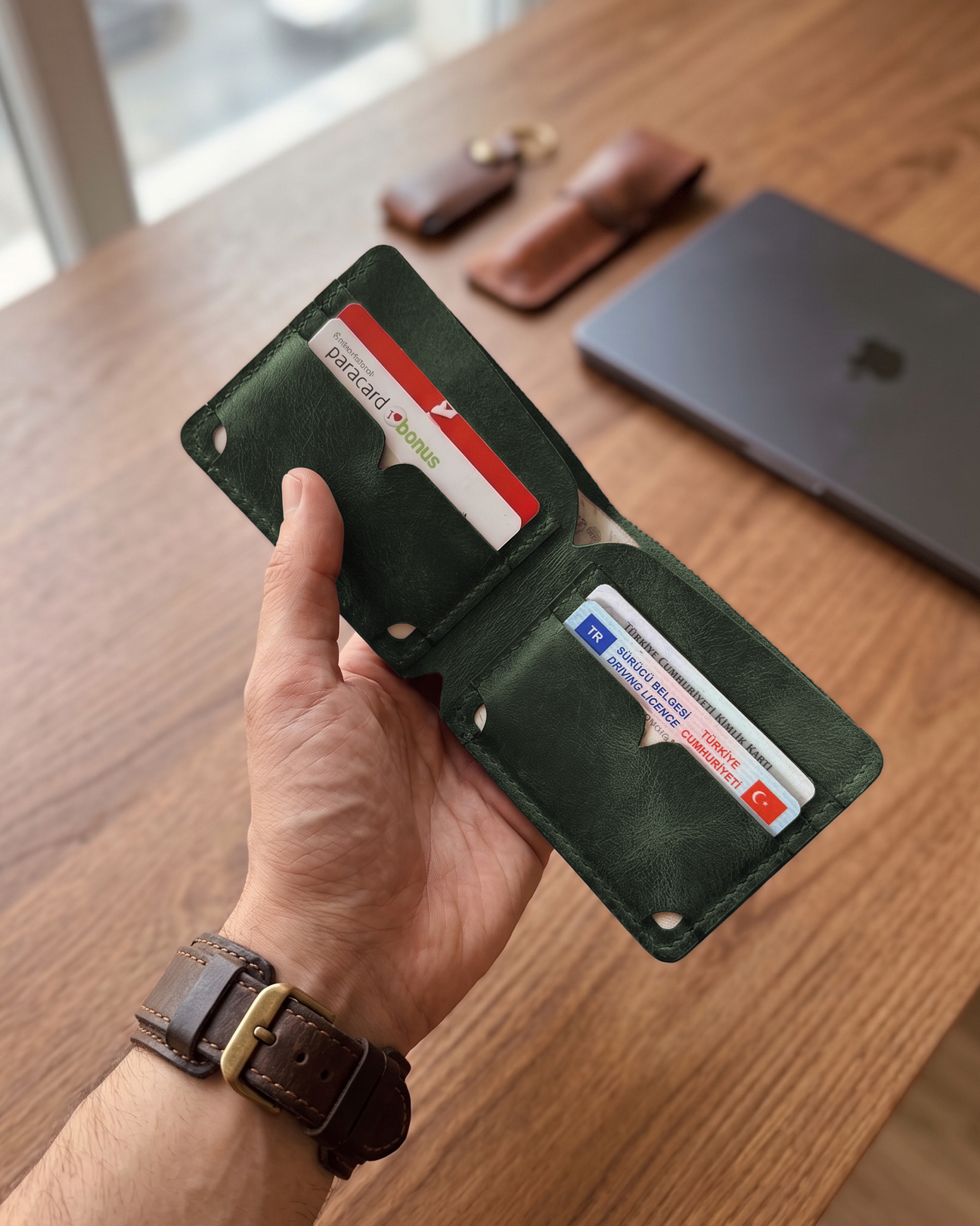 Heritage - Bifold Klasik Cüzdan | Hakiki Deri & İsme Özel