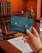 Pueblo Sunshine hakiki deri pasaport kılıfı ve seyahat cüzdanı, farklı ürün görünümü